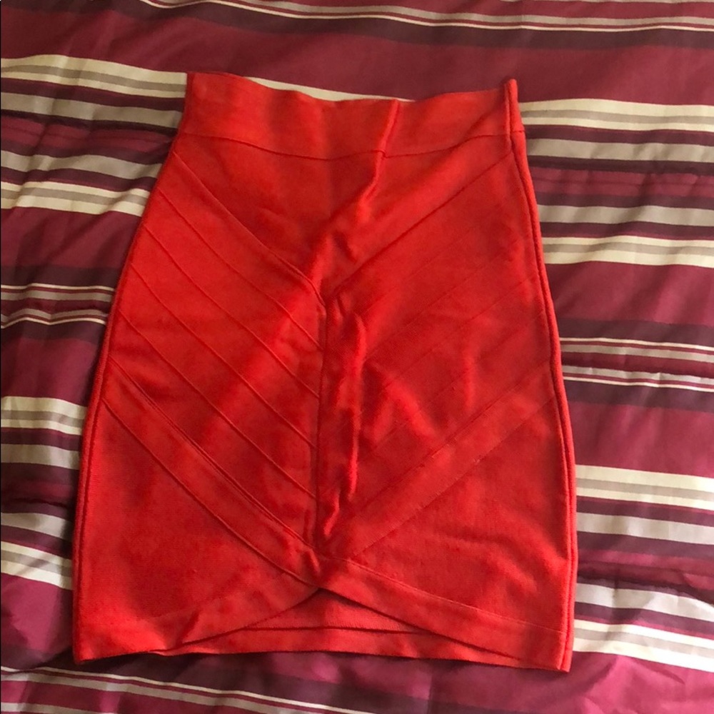 Red Mini Skirt